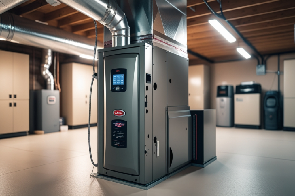 Before and after furnace repair comparison showing 40% energy bill reduction with FurnaceRepair service