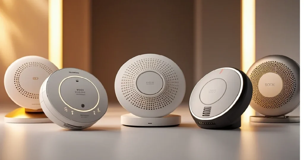 Best Smoke Detectors with Battery 2025 – Top 5 Picks 2 Smoke Detectors with Battery A modern smoke detector with battery installed on a white ceiling in a family home, representing reliable fire safety protection.